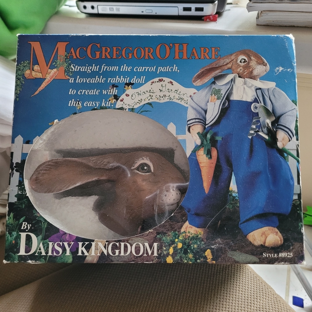 Daisy Kingdom rabbit doll sewing kit